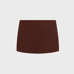 Micro Mini Stretch Skirt - Brown | Kith Brown