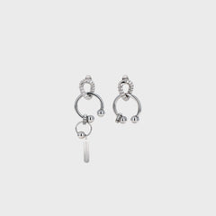 Justine Clenquet Phoebe Earring - Palladium | Kith Palladium