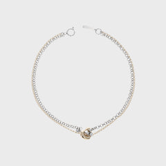 Justine Clenquet Liu Necklace - Gold / Palladium | Kith Gold / Palladium