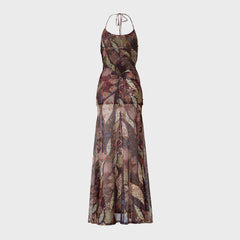 Siedres Printed Mesh Maxi Slip Dress - Multi | Kith Multi