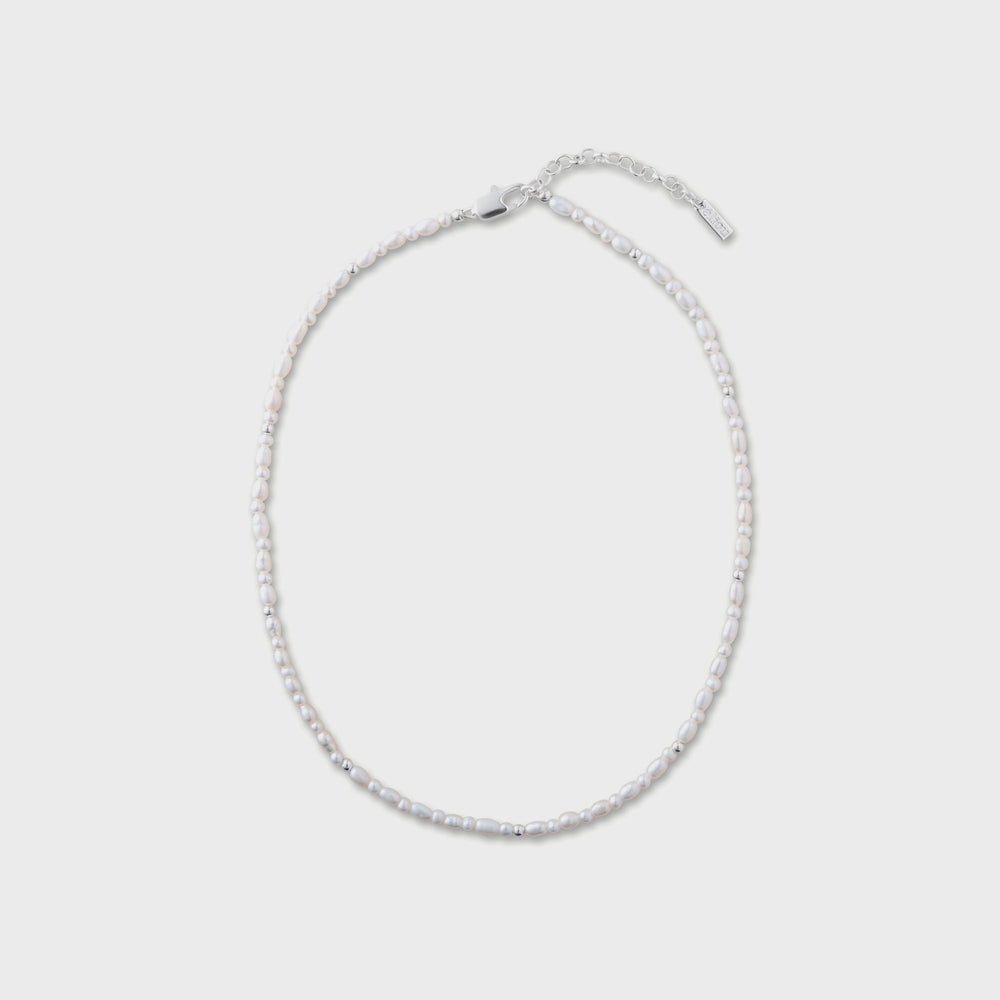 Eliou Bianco Necklace - Pearl / Silver | Kith Pearl / Silver