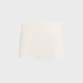 Micro Mini Stretch Skirt - White | Kith White