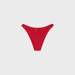 Frankies Bikinis Ranger Denim Bottom - Red | Kith Red