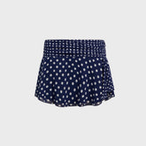 Chiffon Slit Mini Skirt - Navy Polka Dot | Kith Navy Polka Dot