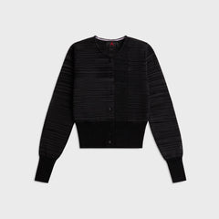 Jordan x Téla Knit Cardigan - Dark Smoke Grey / Black | Kith Dark Smoke Grey / Black