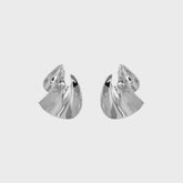 Black Suede Studio Lola Earring - Silver | Kith Silver
