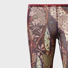 Siedres Printed Mesh Semi-Sheer Flare Pants - Multi | Kith Multi