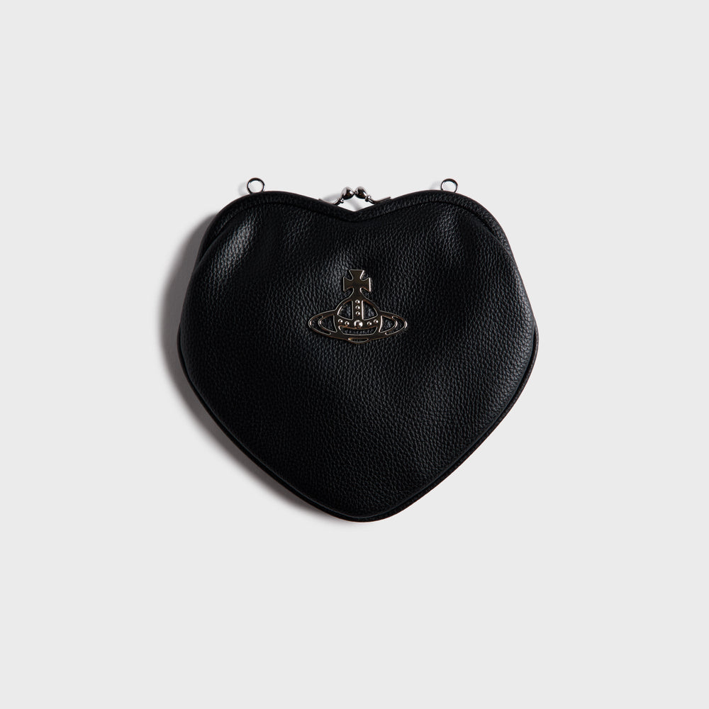 Vivienne Westwood Belle Heart Frame Purse - Black | Kith Black
