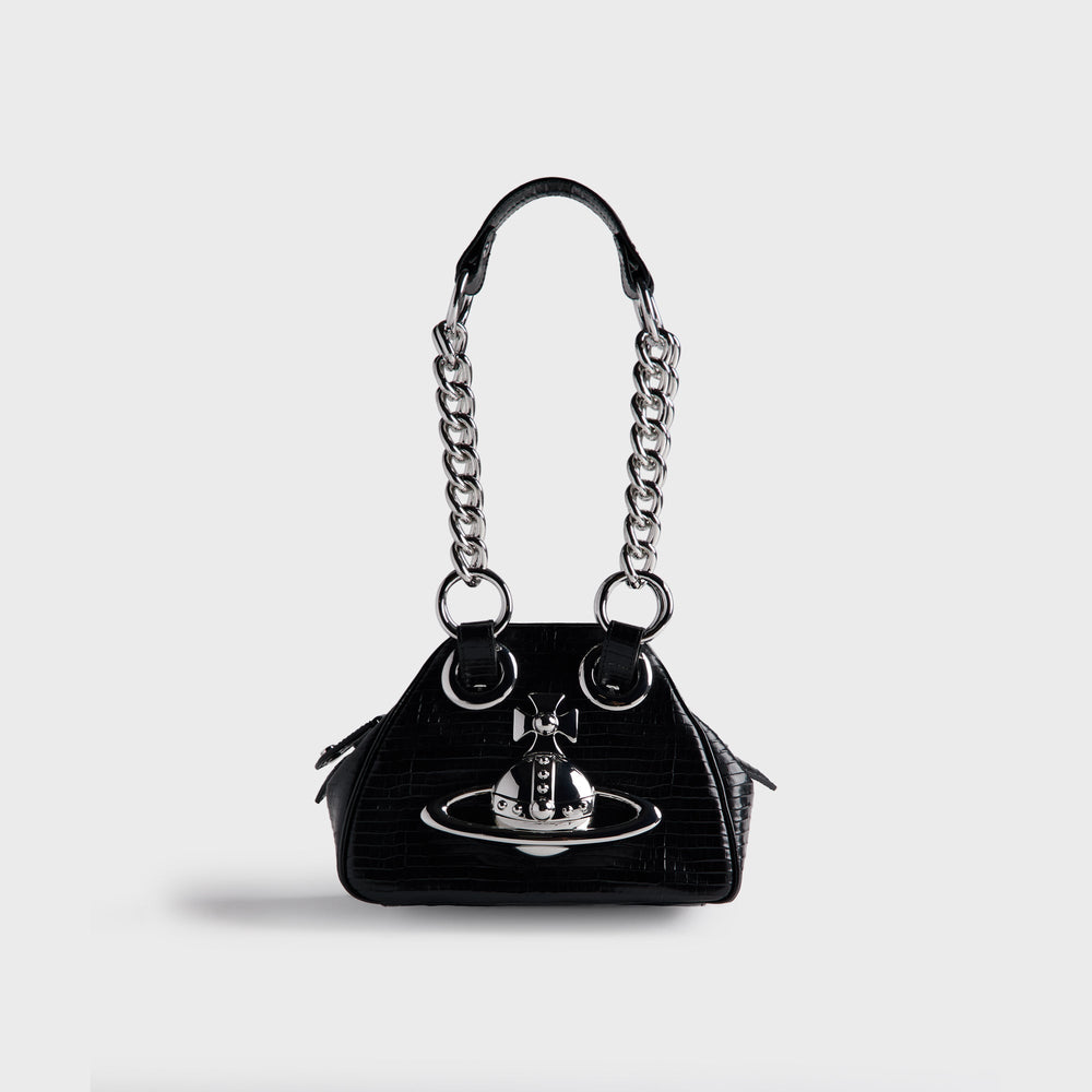 Vivienne Westwood Archive Chain Bag - Black Croc | Kith Black Croc