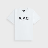 A.P.C. Standard Grand VPC Tee - White / Dark Navy | Kith White / Dark Navy