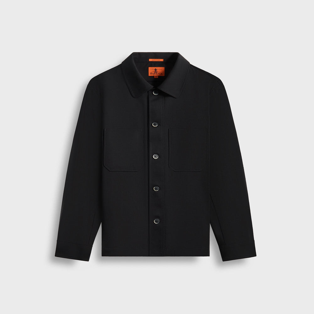 Barena Overshirt Capitan Crielo - Nero | Kith Nero