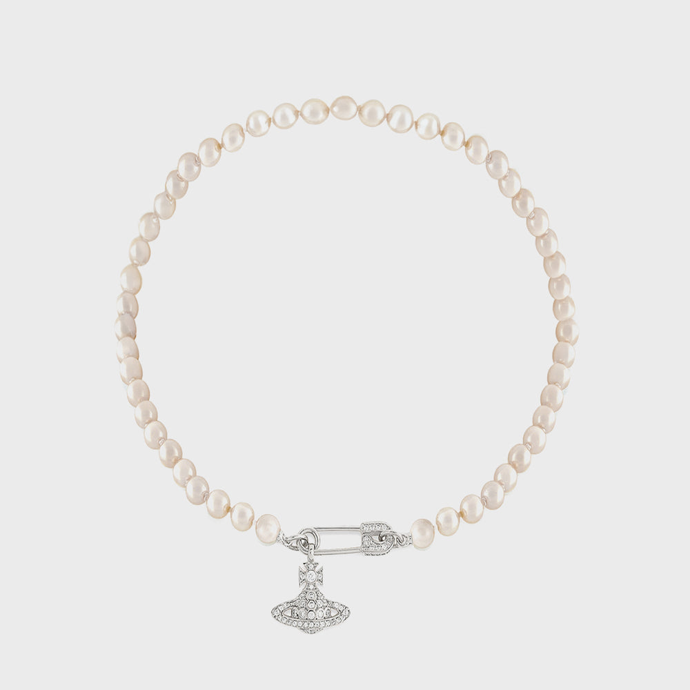 Vivienne Westwood Lucrece Pearl Necklace - Silver | Kith Silver
