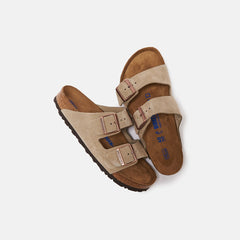Birkenstock Arizona Soft Footbed Suede - Taupe | Kith Taupe