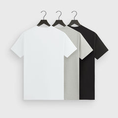 Kith 3-Pack Undershirt - White / Heather Grey / Black | Kith White / Heather Grey / Black