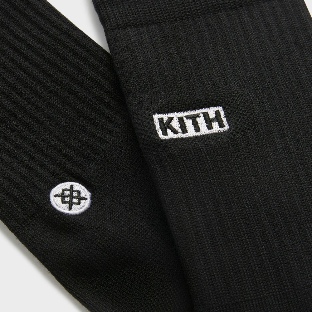 Kith Classics for Stance 2.0 Classic Crew Sock - Black | Kith Black