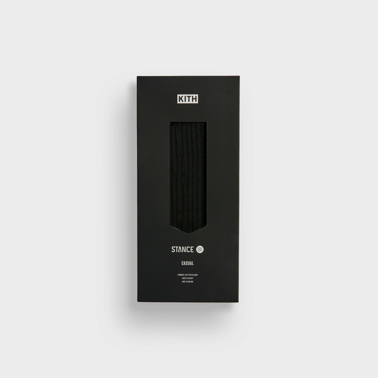 Kith Classics for Stance 2.0 Classic Crew Sock - Black | Kith Black