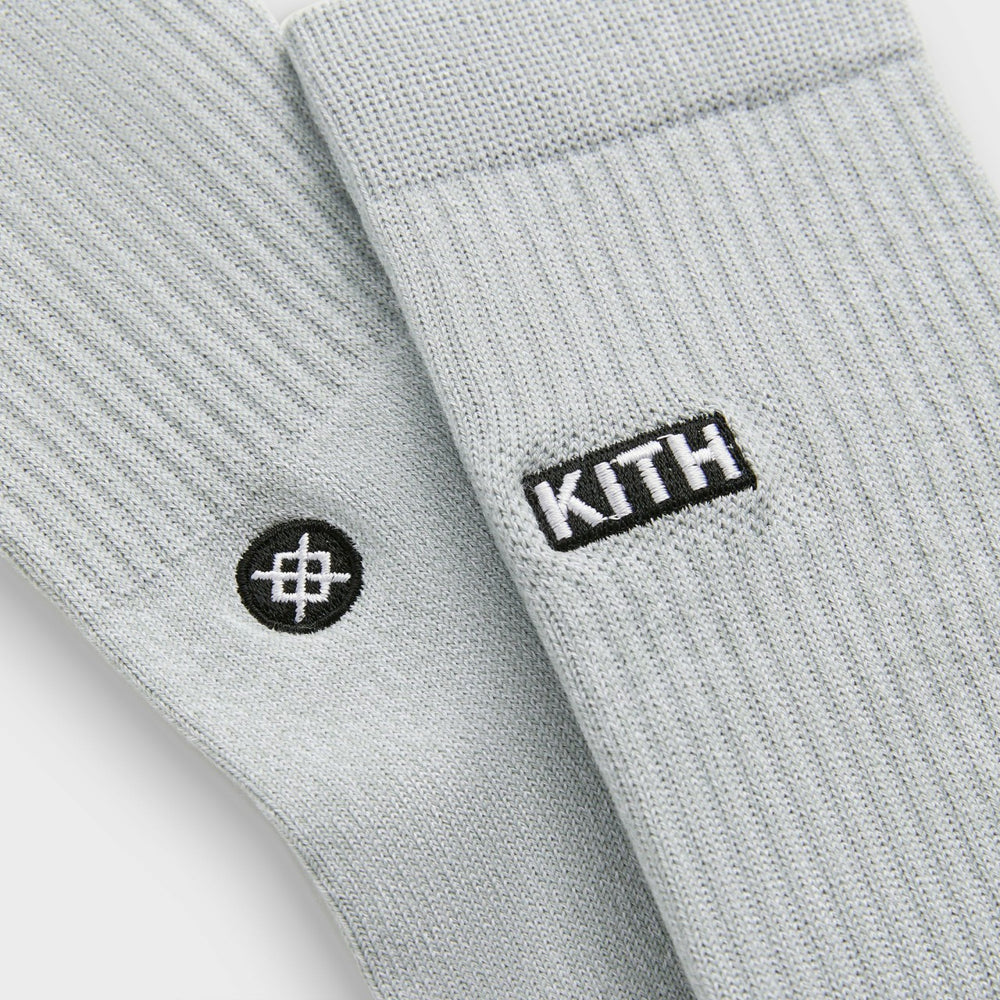 Kith Classics for Stance 2.0 Classic Crew Sock - Grey | Kith Grey