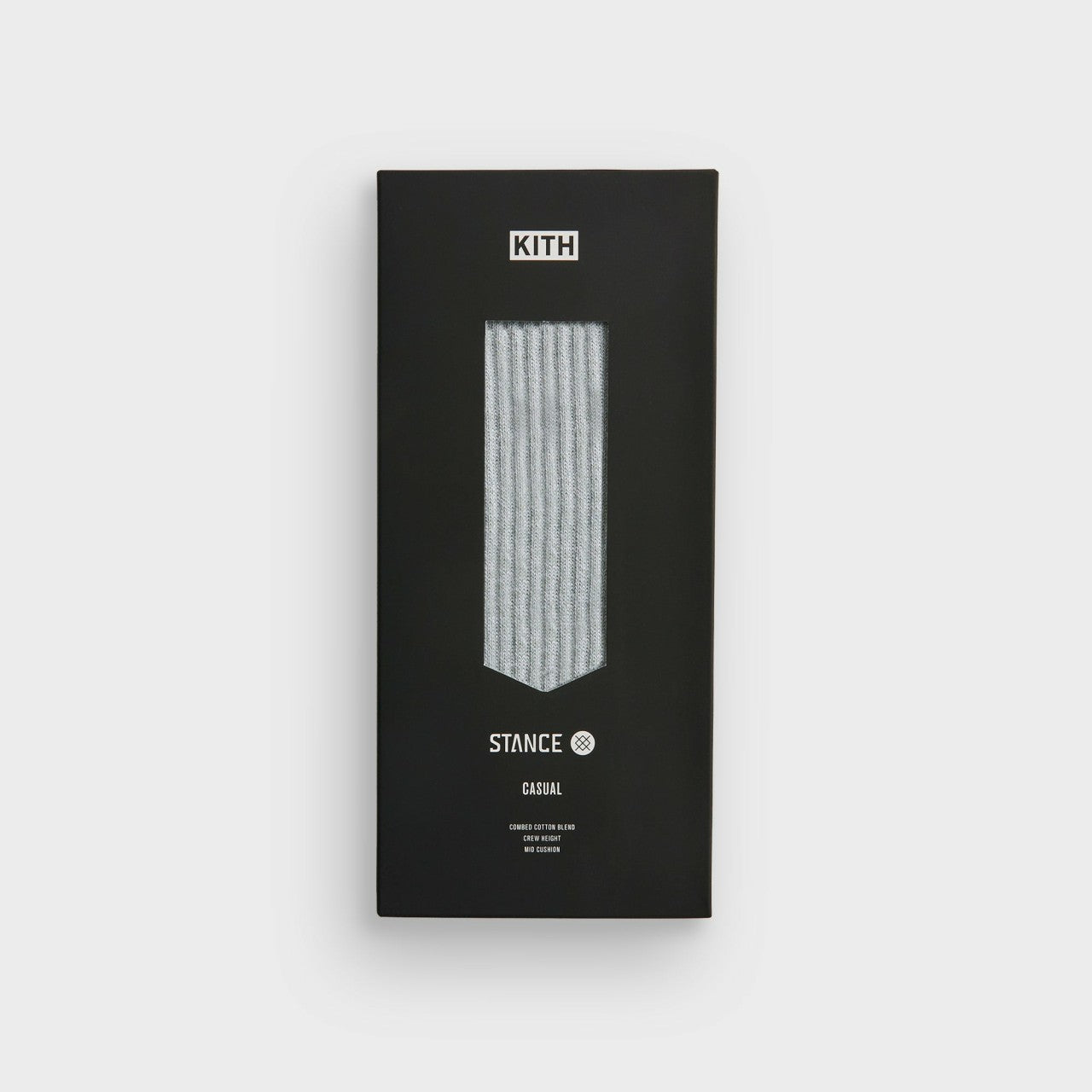 Kith Classics for Stance 2.0 Classic Crew Sock - Grey | Kith Grey