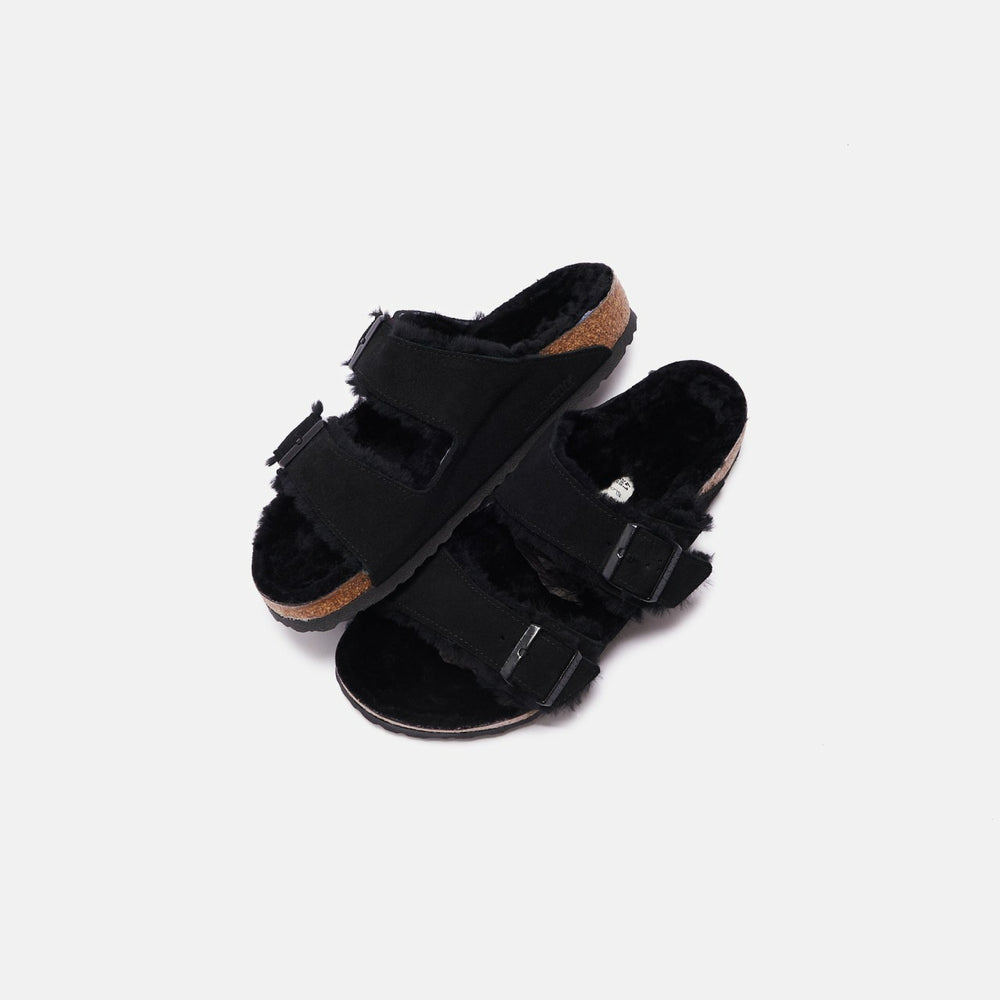 Birkenstock Arizona Shearling - Black | Kith Black