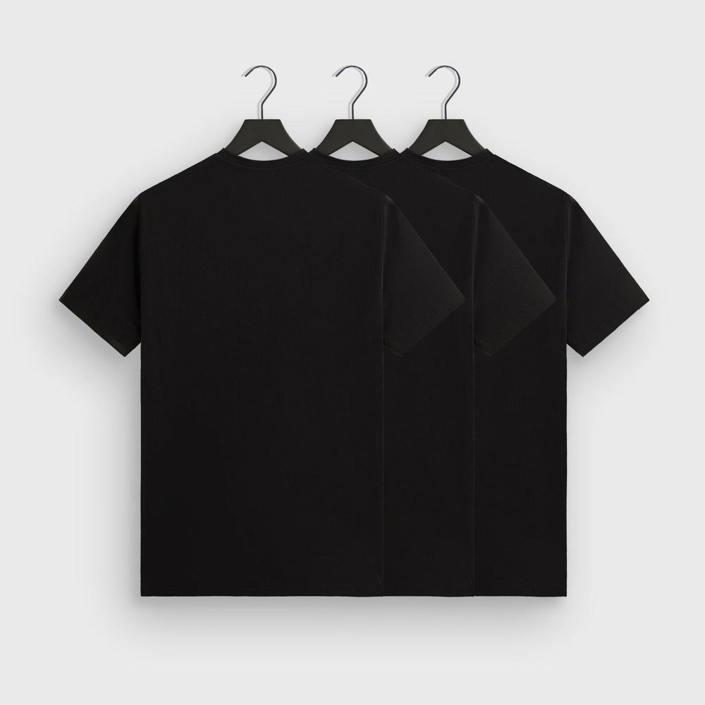 Kith 3-Pack Undershirt - Black | Kith Black