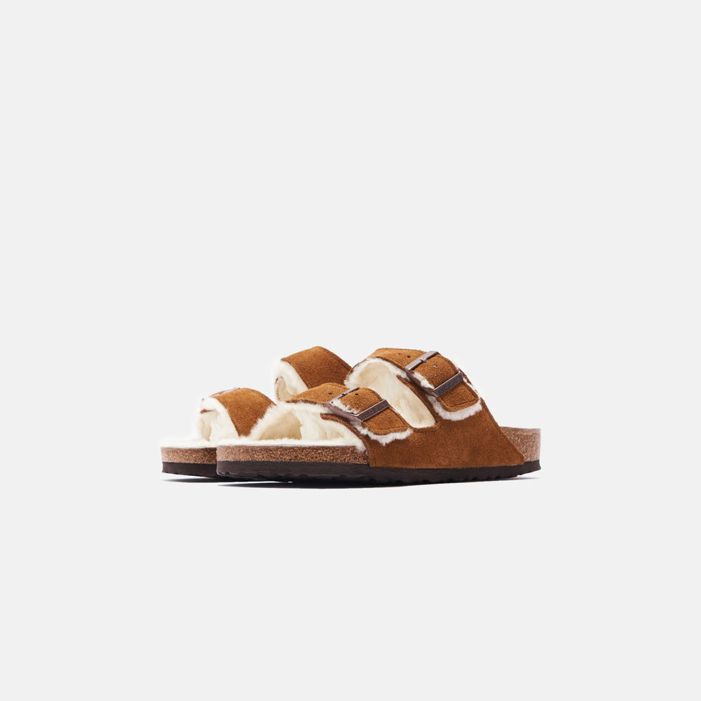 Birkenstock Arizona Shearling - Mink / Natural | Kith Mink / Natural