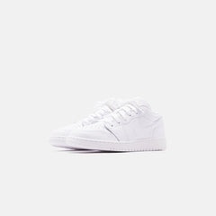 Nike GS Air Jordan 1 Low - White | Kith White