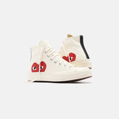 Converse x Comme des Garçons CDG Play Chuck Taylor High - Beige | Kith Beige