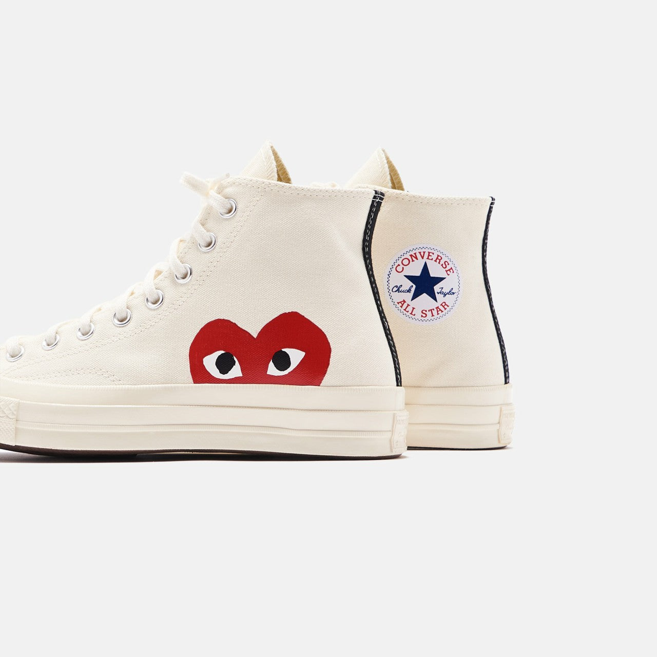 Converse x Comme des Garçons CDG Play Chuck Taylor High - Beige | Kith Beige