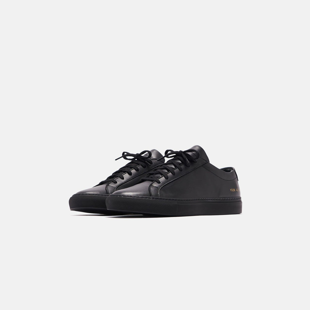 Common Projects Original Achilles Low - Black | Kith Black