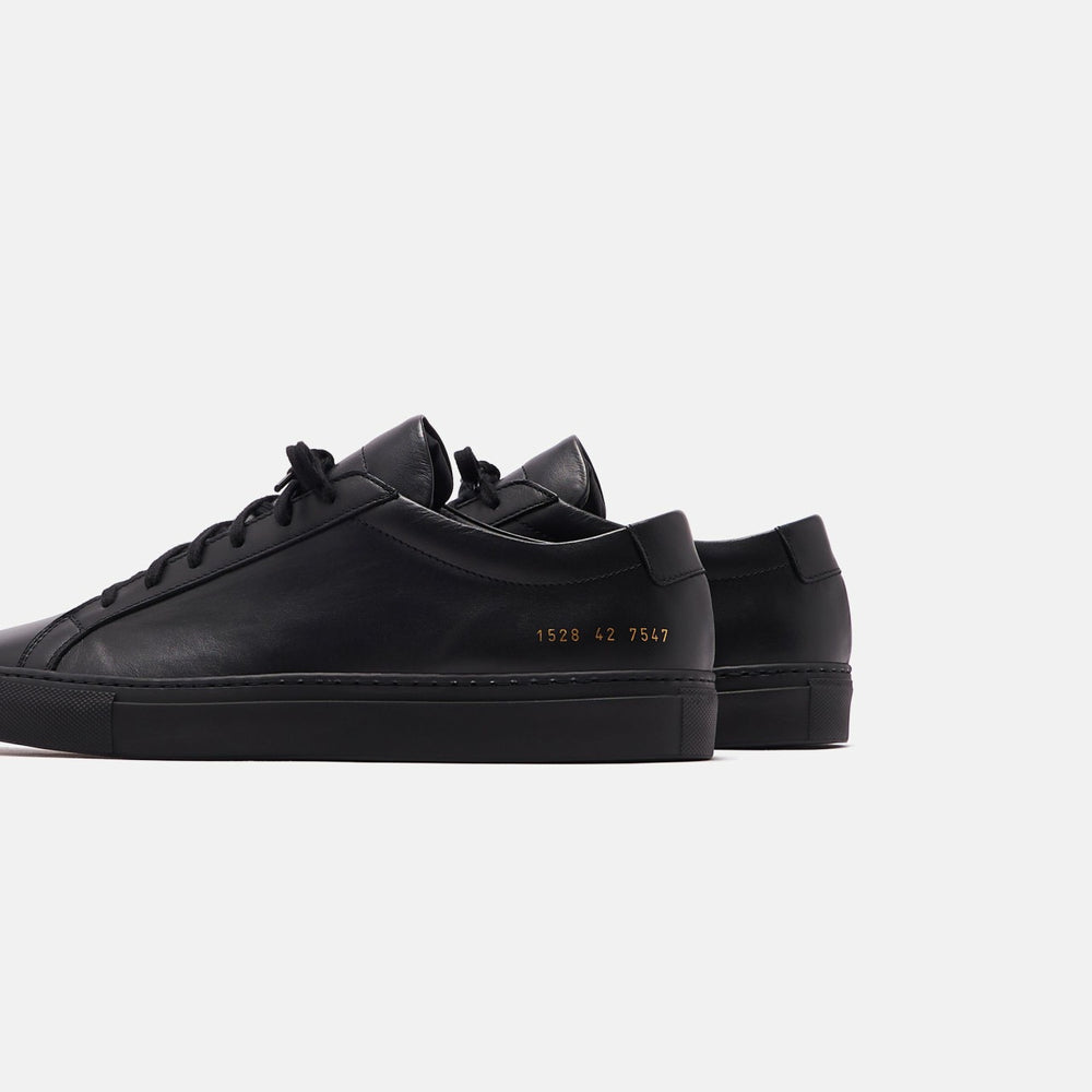 Common Projects Original Achilles Low - Black | Kith Black