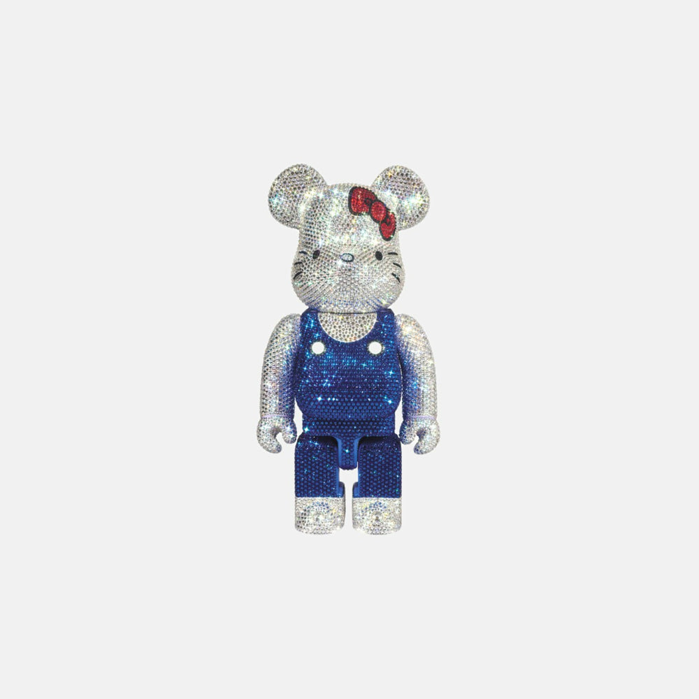 Medicom Toy BE@RBRICK Crystal Decorate Hello Kitty 400% | Kith