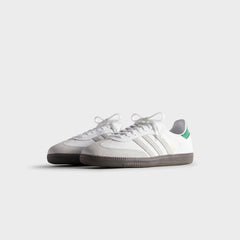 Kith Classics for adidas Originals Samba OG - White / Green | Kith White / Green