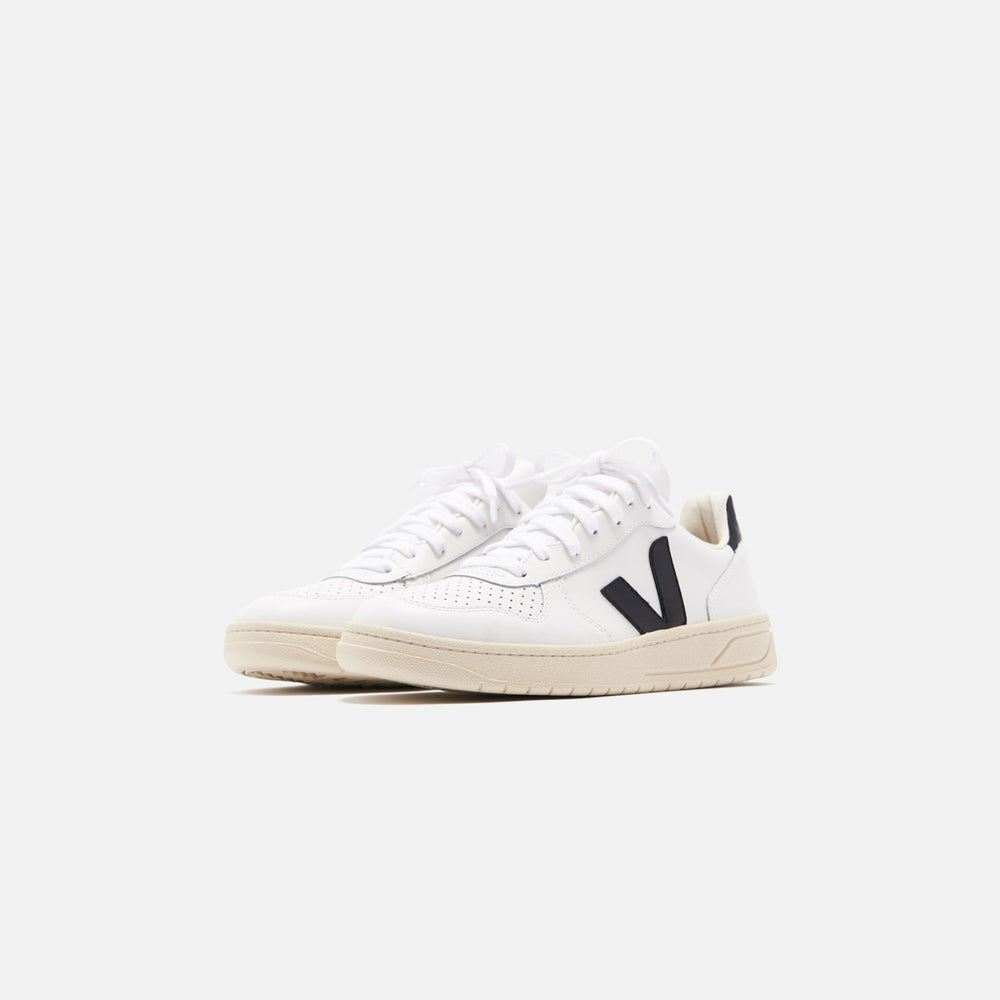 Veja WMNS V-10 - Extra White / Black | Kith Extra White / Black