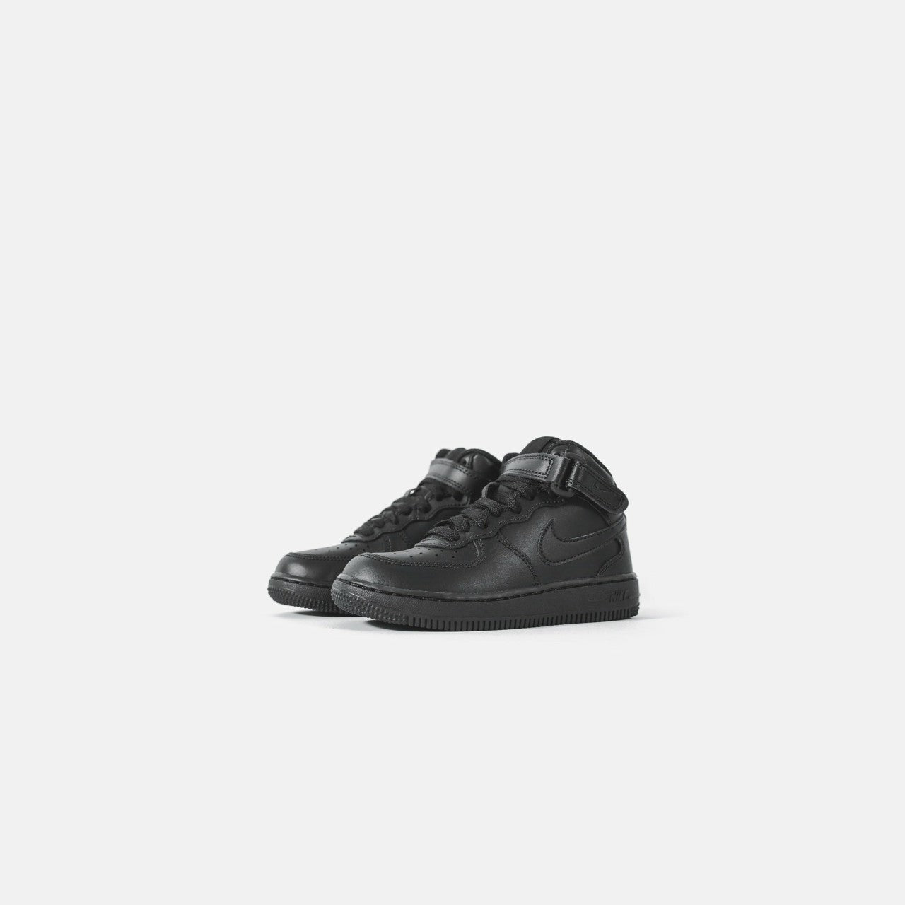 Nike PS Air Force 1 Mid - Triple Black | Kith Triple Black