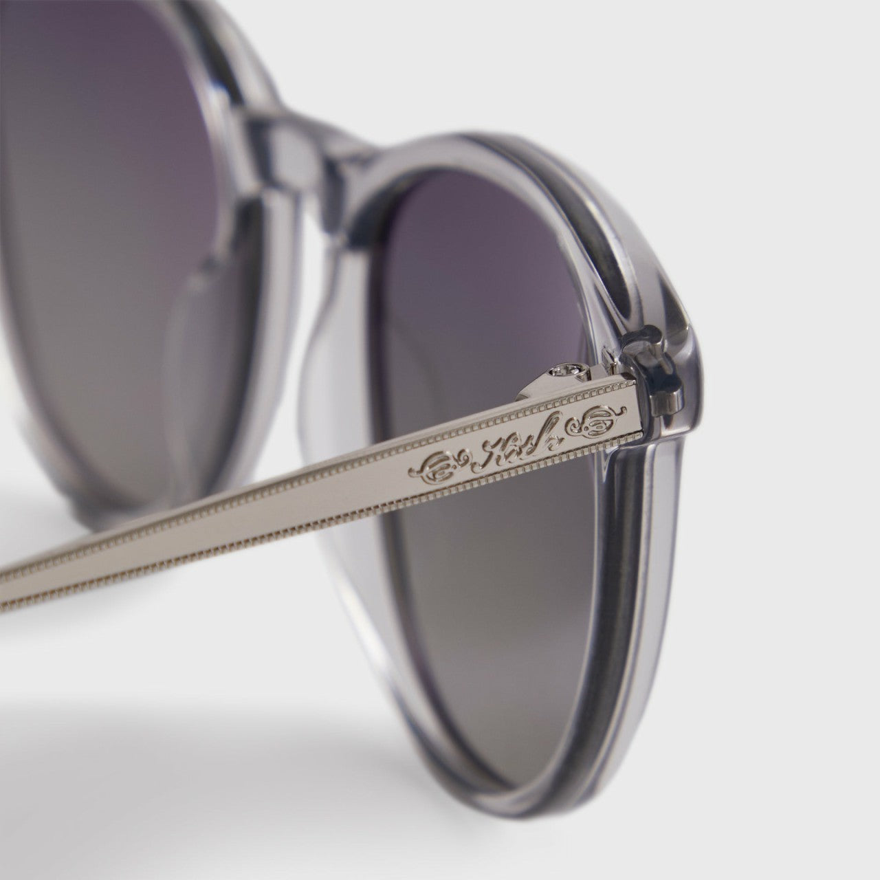 Kith for Modo Georgica Sunglasses - Grey Crystal / Silver / Clear | Kith Grey Crystal / Silver / Clear