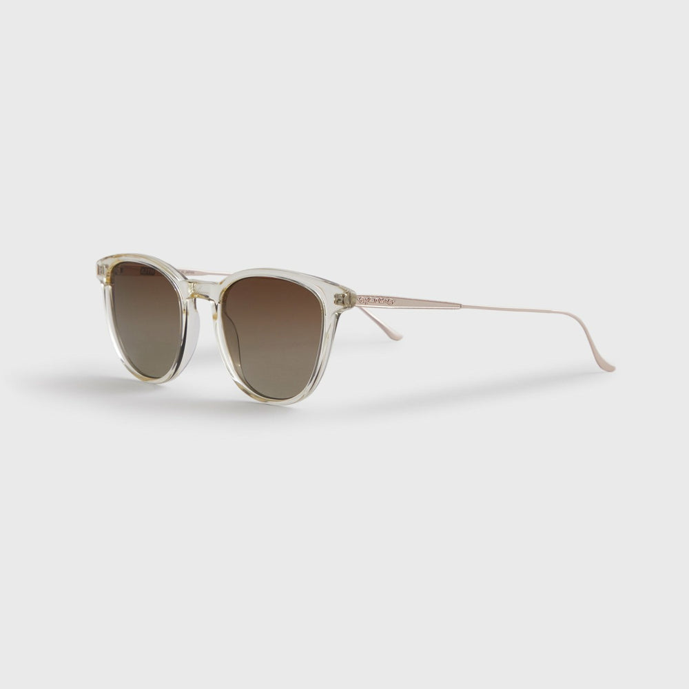 Kith for Modo Georgica Sunglasses - Crystal / Gold / Clear | Kith Crystal / Gold / Clear
