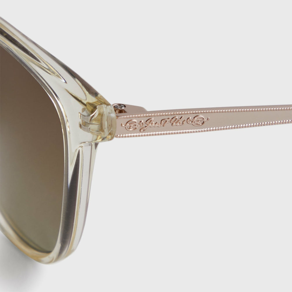 Kith for Modo Georgica Sunglasses - Crystal / Gold / Clear | Kith Crystal / Gold / Clear