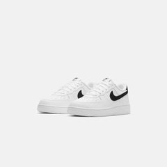 Nike GS Air Force 1 - White / Black | Kith White / Black
