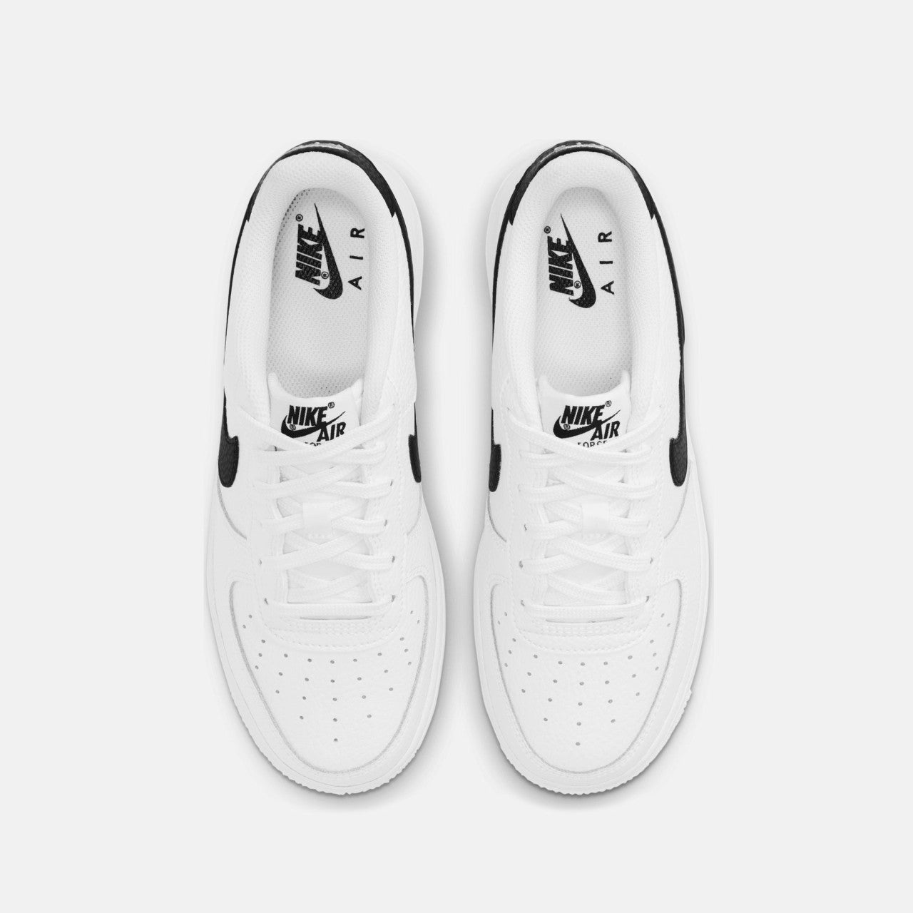 Nike GS Air Force 1 - White / Black | Kith White / Black