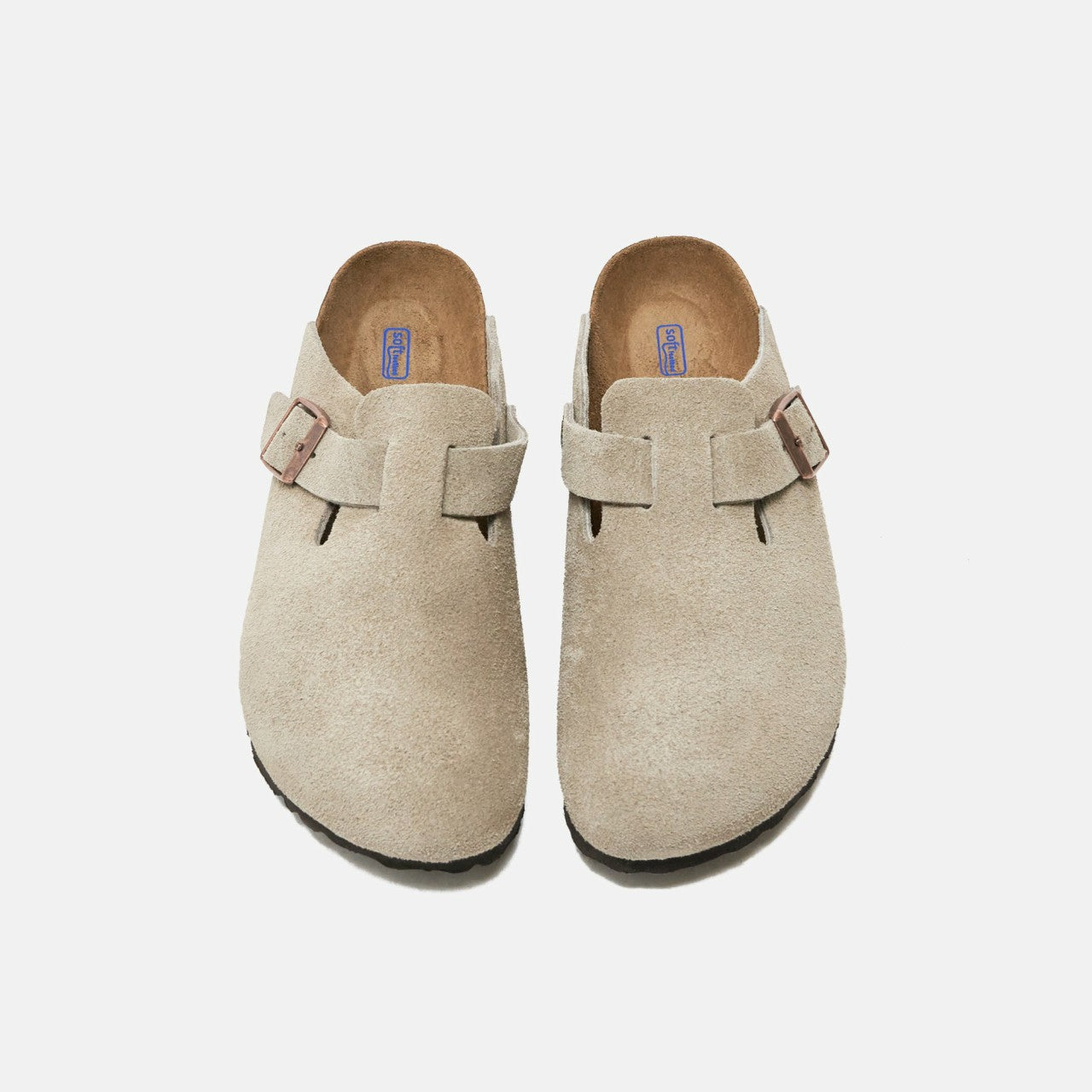 Birkenstock WMNS Boston Soft Footbed Suede - Taupe | Kith Taupe