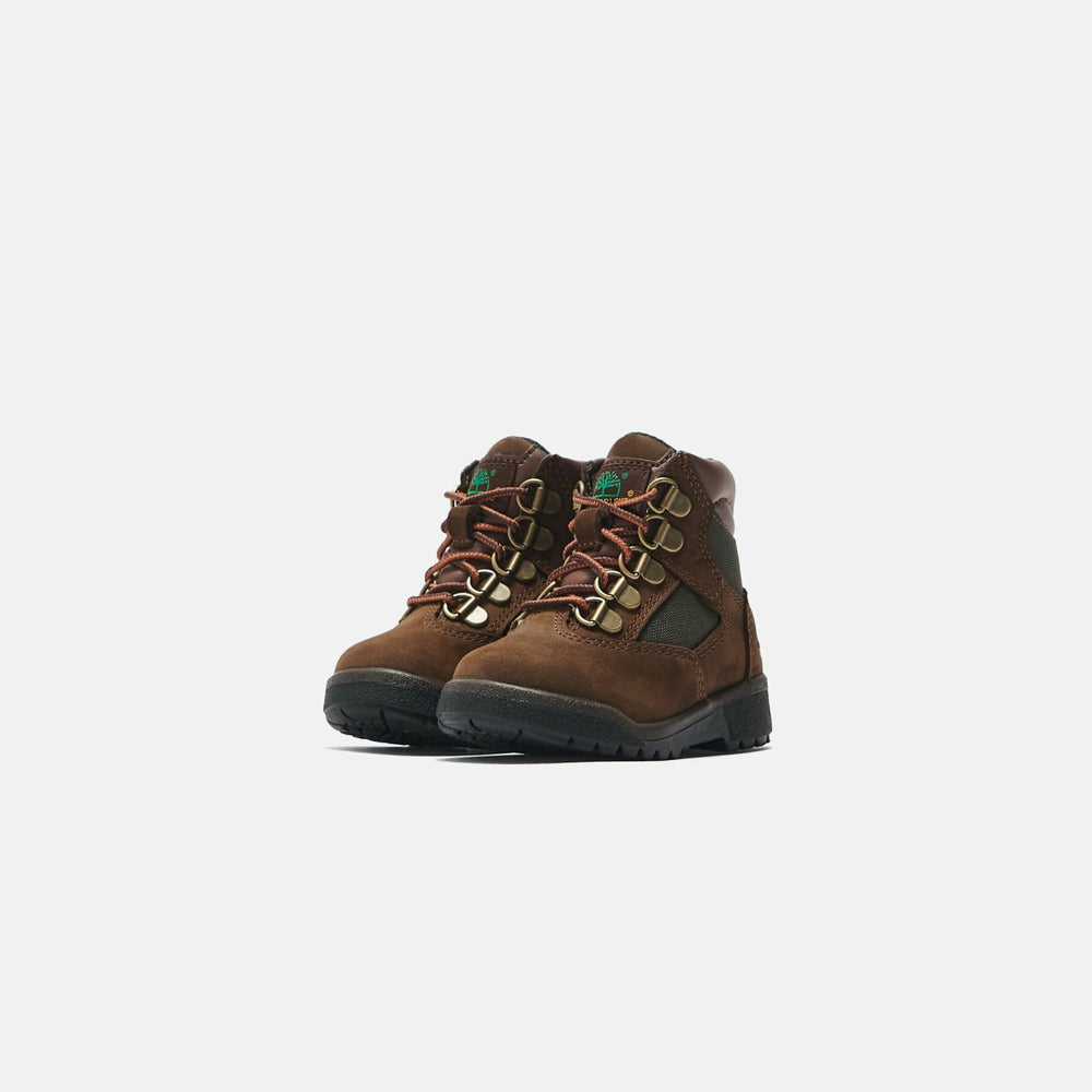 Timberland Toddler 6" Field Boot - Brown / Green | Kith Brown / Green