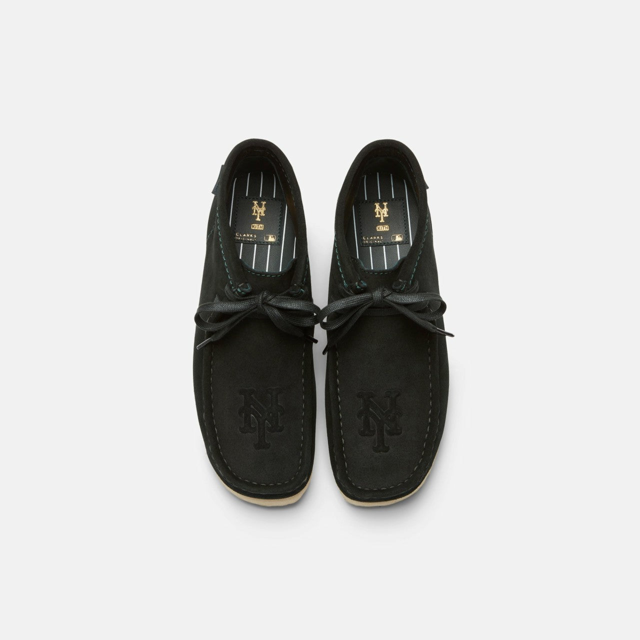 Kith & Clarks for New York Mets Wallabee Boot - Dark Green Suede | Kith Dark Green Suede