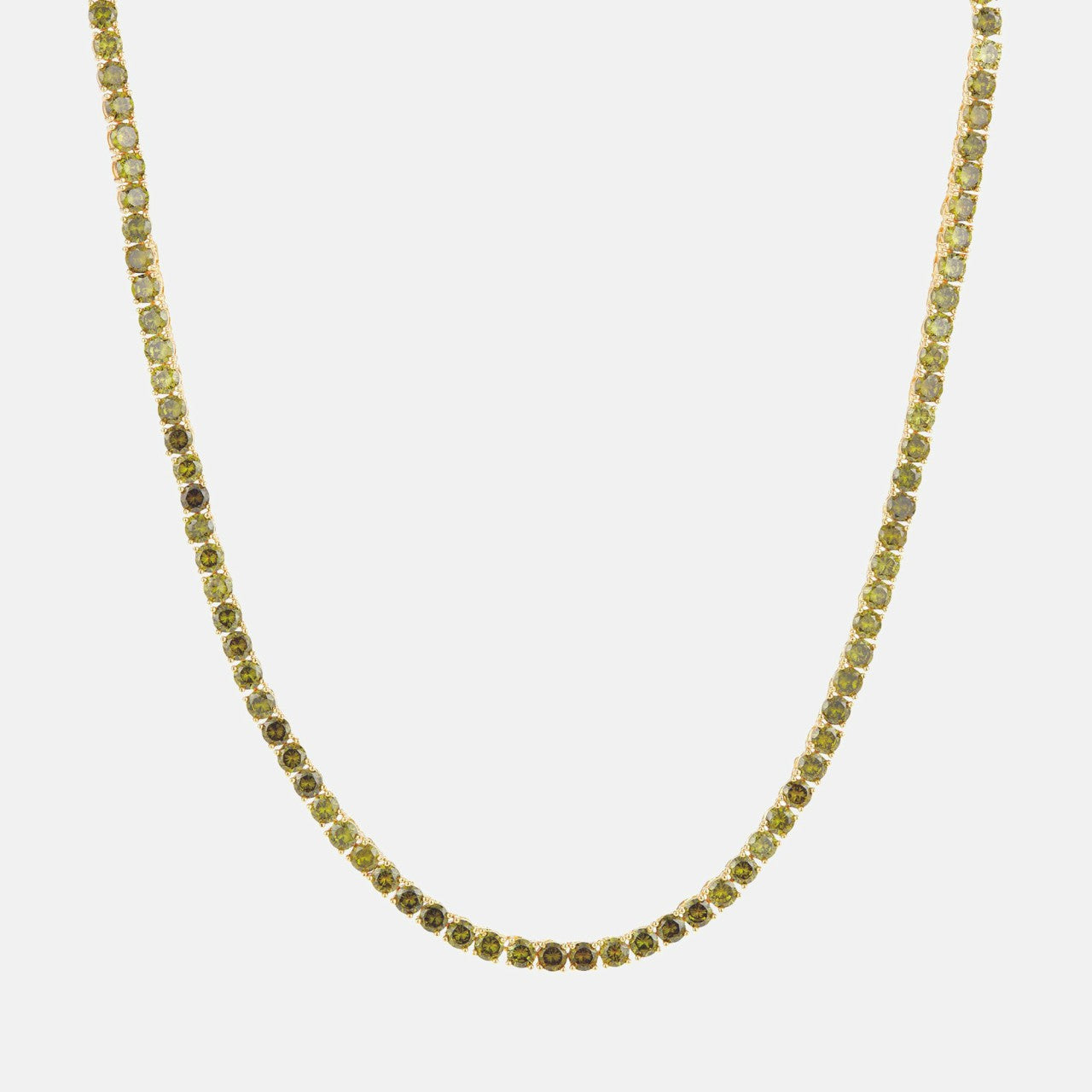 Crystal Haze Serena Necklace - Olive | Kith Olive