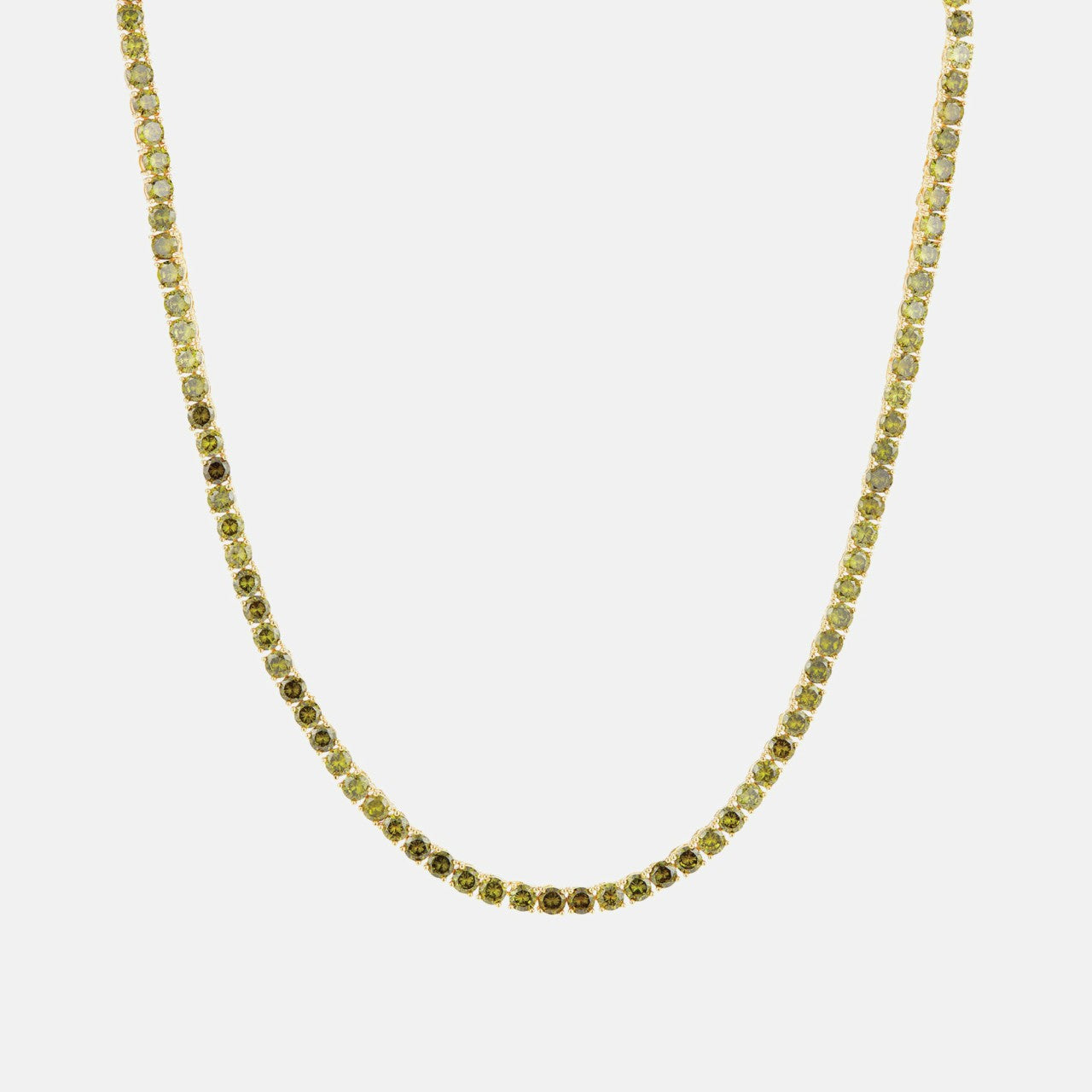 Crystal Haze Serena Necklace - Olive | Kith Olive