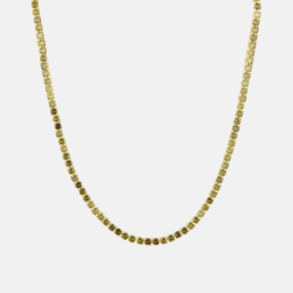 Crystal Haze Serena Necklace - Olive | Kith Olive