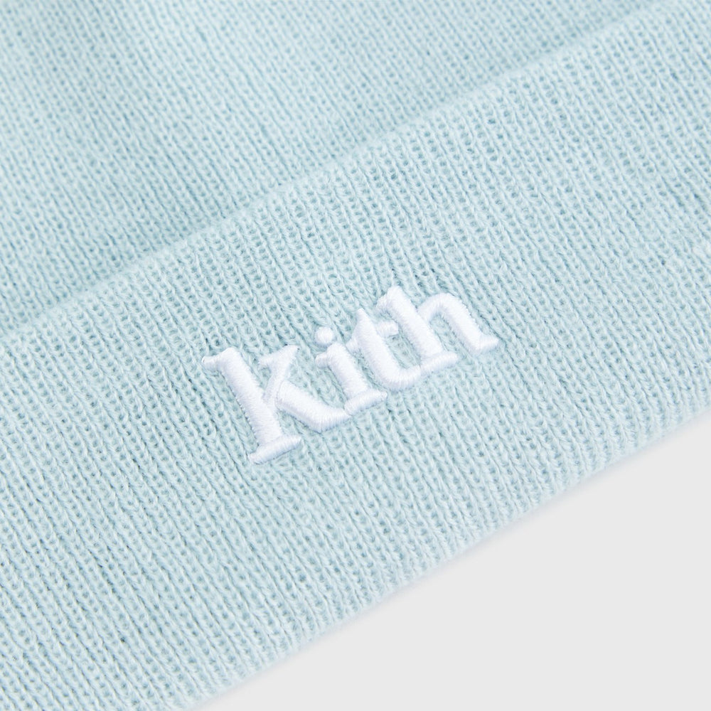 Kith Kids Classic Serif Logo Beanie - Summit | Kith Summit