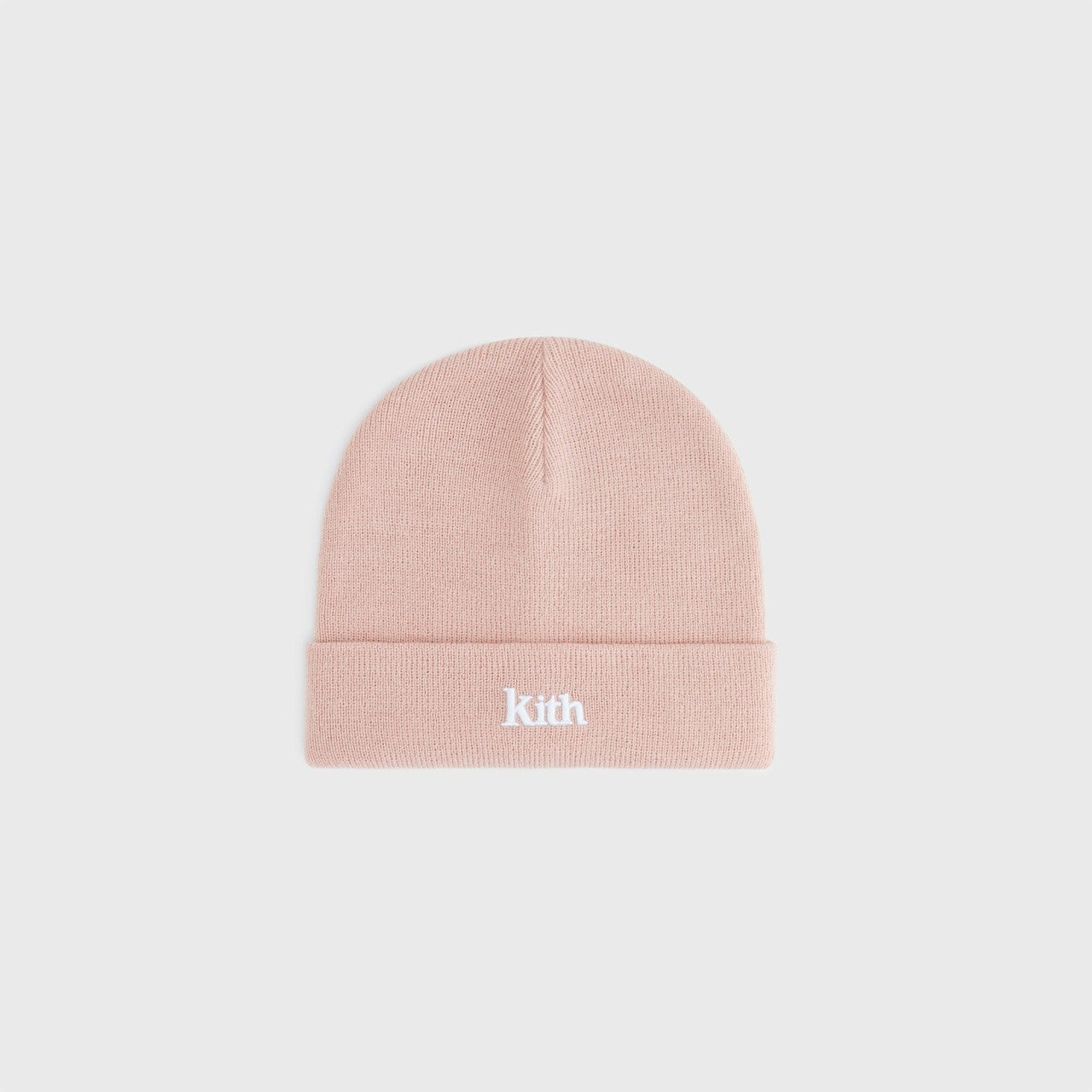 Kith Kids Classic Serif Logo Beanie - Rose | Kith Rose