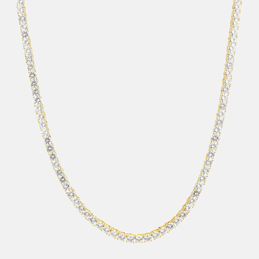 Crystal Haze Serena Necklace Clear - Gold | Kith Gold