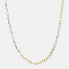 Crystal Haze Serena Necklace Clear - Gold | Kith Gold