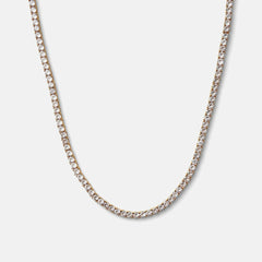 Crystal Haze Serena Necklace Clear - Gold | Kith Gold